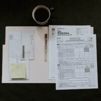 white printed paper